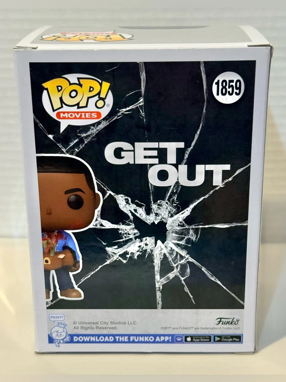 Funko Pop Movies #1859 Get Out Chris Brand New